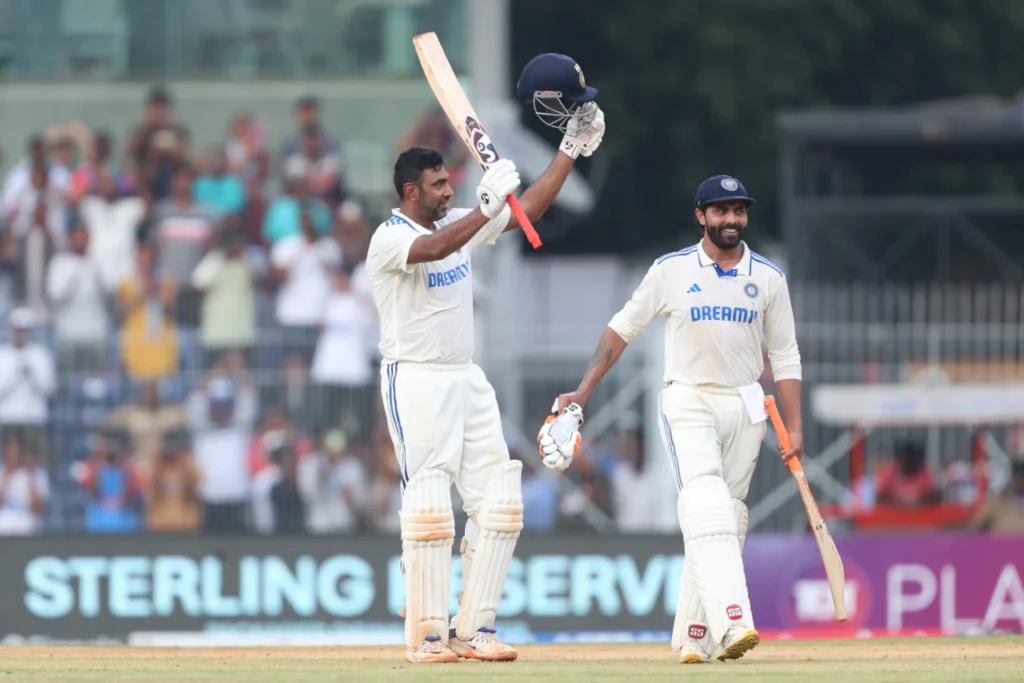 Ravichandran Ashwin century in Chennai: A Testament to His Batting Skills