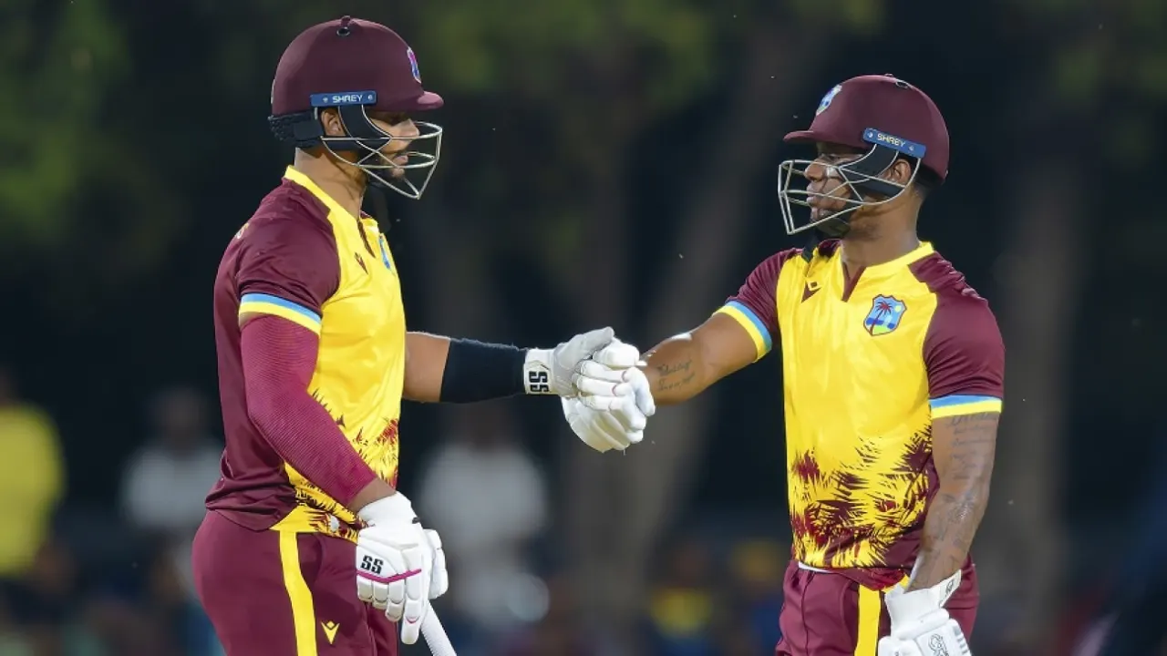 West Indies vs Sri Lanka 1st T20I Recap: King and Lewis Dominate in Five-Wicket Victory